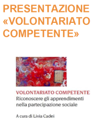 30 ottobre 2024 - presentazione del libro “ Volontariato competente